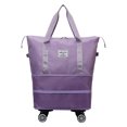 thumbnail image 1 of Grand Sac de Sport, Sac de Sport de Voyage Sac de Voyage à Roue Universelle, Grand Sac de Voyage Pliable Imperméable Sac à Main Sac à Main Sac de Sport de Voyage Sac de Voyage Multifonction pour Dames, 1 of 3