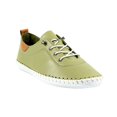 thumbnail image 1 of Lunar Womens St Ives Leather Plimsolls, 1 of 4