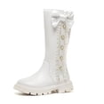 thumbnail image 4 of Elvqul Boots for Girls,Girls Shoes,Winter Zipper Riding Boot Faux Leather Size 10 Girls, 4 of 7