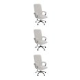 thumbnail image 2 of Transemion 1/2/3 3x Experience Unmatched Comfort And Elegance Chair Covers Wide Application creamy white L 3PCS, 2 of 6
