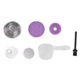 thumbnail image 2 of Reusable Coffee  Stainless Steel Reusable Capsules With 1 Spoon And 1 Brush For  Coffee Machine, 2 of 8