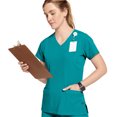 thumbnail image 4 of Jockey Women's Mock Wrap Scrub Top, 4 of 7