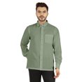 thumbnail image 1 of Bestman Solid Button Down Shirt For Men Long Sleeve With Patch Pocket Formal Business Wear, 1 of 7