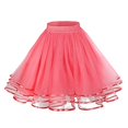 thumbnail image 1 of 2025 Jupe Patineuse Polyvalente à Carreaux pour Femmes Jupe Mini Évasée Extensible pour Femmes Grande Taille Décontractée, 1 of 2