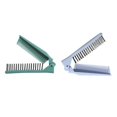 thumbnail image 1 of lionlar 2pcs Foldable Hair Comb Portable Compact Folding Comb Womens Home Hairbrush Green Color Blue, 1 of 9