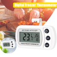 thumbnail image 1 of Estbridge Fridge Digital Fridge Mini Freezer With Large LCD Display Temperature 20 °C To 50 °C With Hook & Max/Min Function, 1 of 8