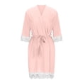 thumbnail image 4 of LSLJS Pyjama d'Intérieur Mode pour Femmes Pyjama à Manches Longues pour Femmes Chemises de Nuit Peignoirs d'Intérieur, Peignoirs Cadeaux pour Femmes, 4 of 6