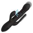 thumbnail image 4 of CalExotics III Triple Euphoria Vibromasseur Lapin, Noir, 4 of 6