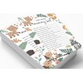 thumbnail image 3 of Inkdotpot Gender Neutral Who Knows Mommy BestBaby Shower GameCards-FunActivity Cards Set Of 50Floral & Animals Party Theme, 3 of 5