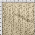 thumbnail image 4 of oneOone Tissu Viscose Georgette Jaune Rétro Minimal Burger Matériel de Robe Tissu Imprimé Tissu au Mètre 42 Pouces de Large, 4 of 5