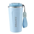 thumbnail image 2 of Stainless Steel Coffee Cup with Temperature Display, Intelligent Insulated Mug Portable Car Travel Mug, 510ml Thermal Cup for Hot Cold Drinks Office Commute Gym, Blue, 2 of 4