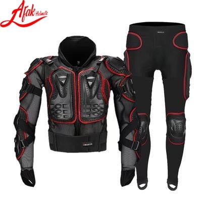 AFAK Spring Summer Motorcycle Armor Vest, Breathable Knight Riding Chest Protector, Anti-Fall Off-Road Motocross Racing Protective Gear for Men Women