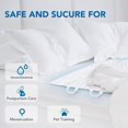 thumbnail image 4 of Estbridge Alèse de Positionnement avec Poignées - Alèse Imperméable Réutilisable pour Incontinence avec 4 Sangles Alèse Lavable pour Soins à l'Hôpital et à la Maison Super Absorbante et Couche Supérieure Douce, 4 of 5