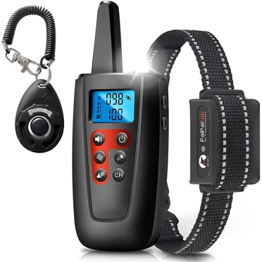 Paipaitek Dog Training Collar,P67 Waterproof Shock Collars for Dog with Remote Range 1000 Meters, 3 Training Modes, Beep Vibration and Shock, Electric Dog Collar for Small Medium Large Dogs