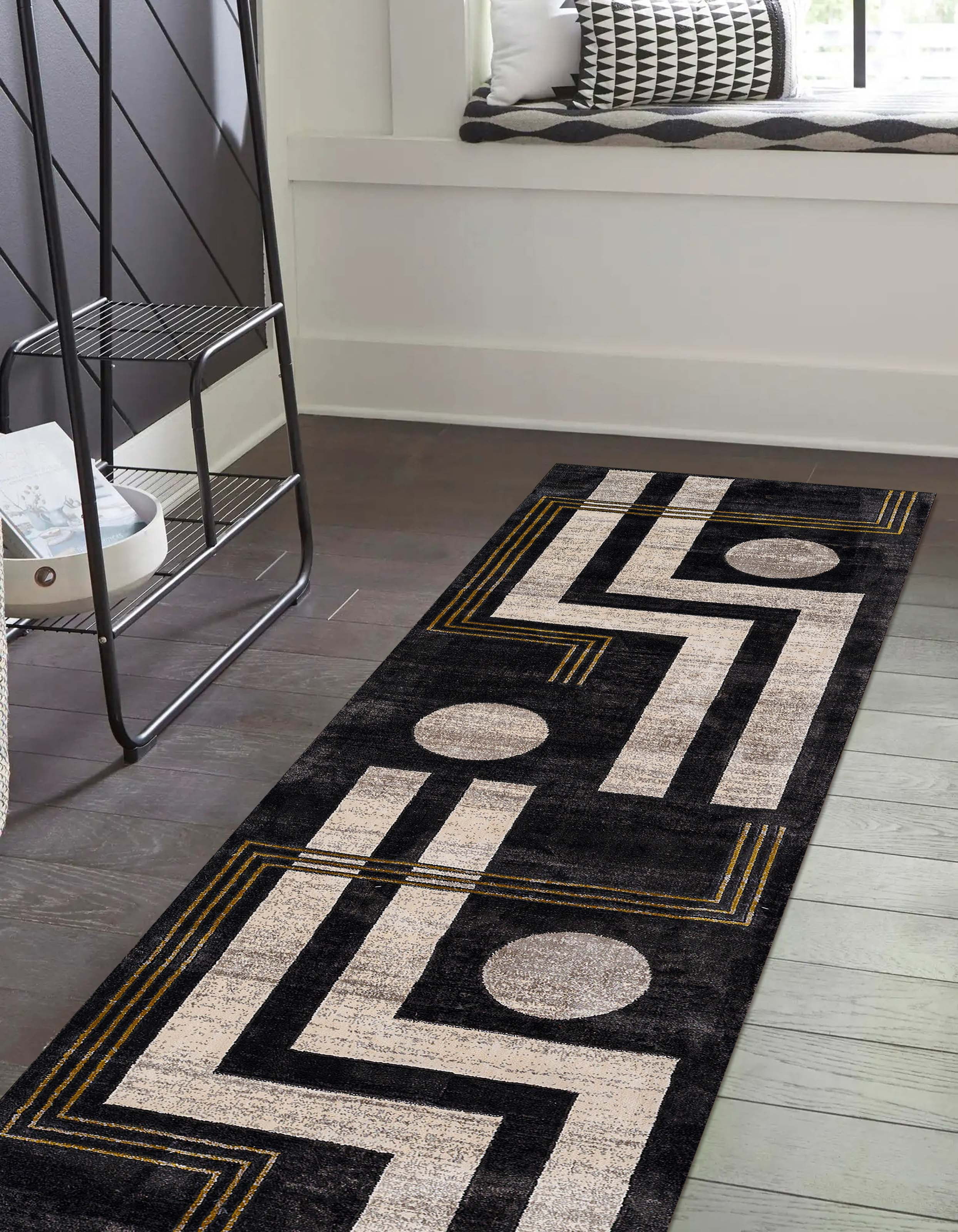 ECARPET Erisa Tapis pour Salon, Chambre, Salle A Manger, Entrée, Couloir et Plus Encore.