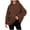 Brown, variant on Lenpel Oversized Hoodies for Women Casual Long Sleeve Drawstring Hooded Plus Size Sweatshirts Loose Pullover Tops with Pocket(Pink,5X-Large)