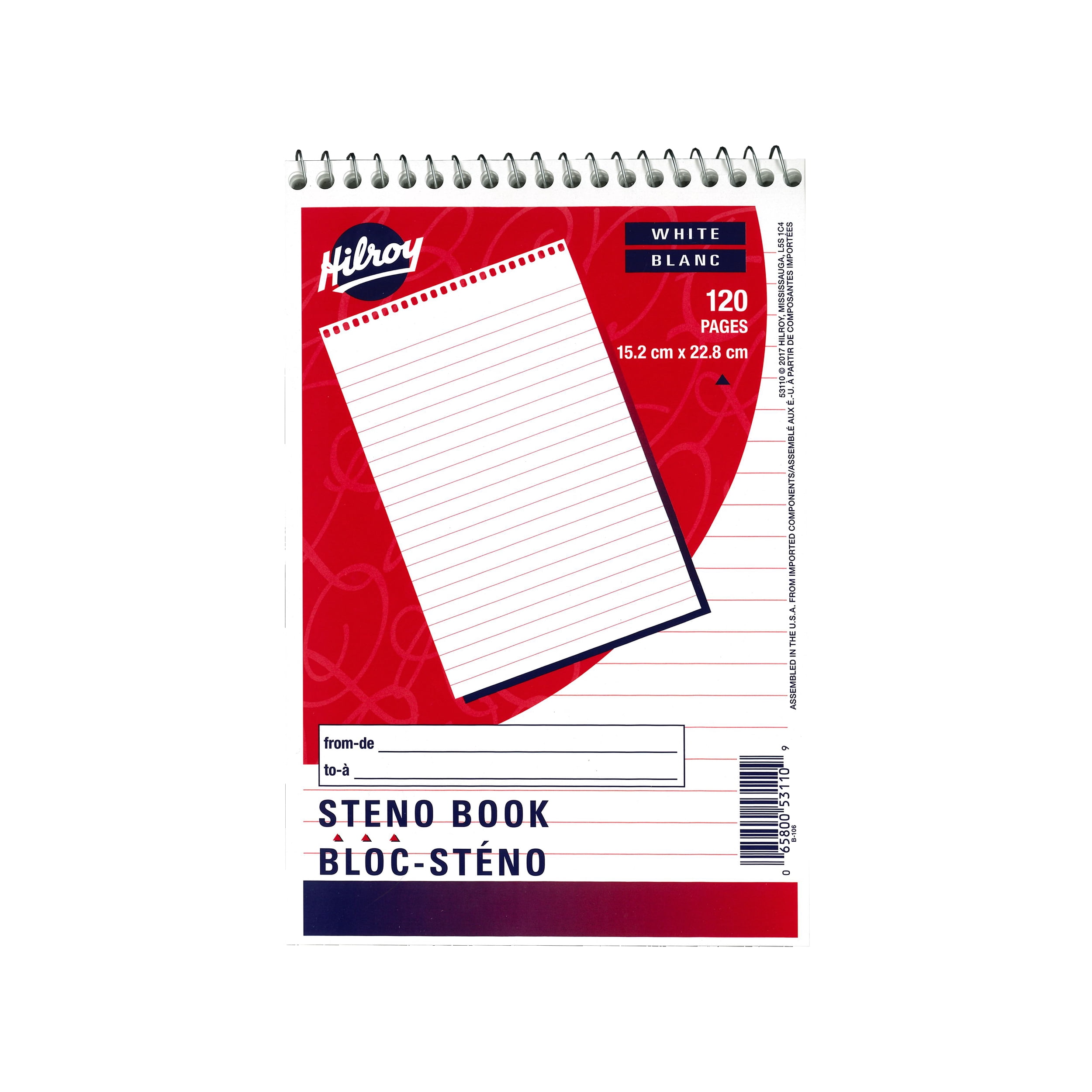 Hilroy Stenographers’ Notebook, 120 Pages