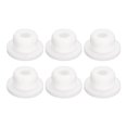 thumbnail image 1 of Unique Bargains 6 Pcs White Plug Holes, T17 Rubber Button Plug for 16mm/0.63' Hole, 1 of 6