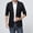 Black, variant on cllios Men's Sport Coats & Blazers Slim Fit 2-Button Single Breasted Blazer Jacket Cotton Lightweight Sport Coat Casual Business Suit Jacket Khaki L