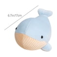 thumbnail image 3 of Blue Soft Ocean Whale Plush Toy Stuffed Animal Comfort Doll For Children Durable Material Safe Gift, 3 of 9