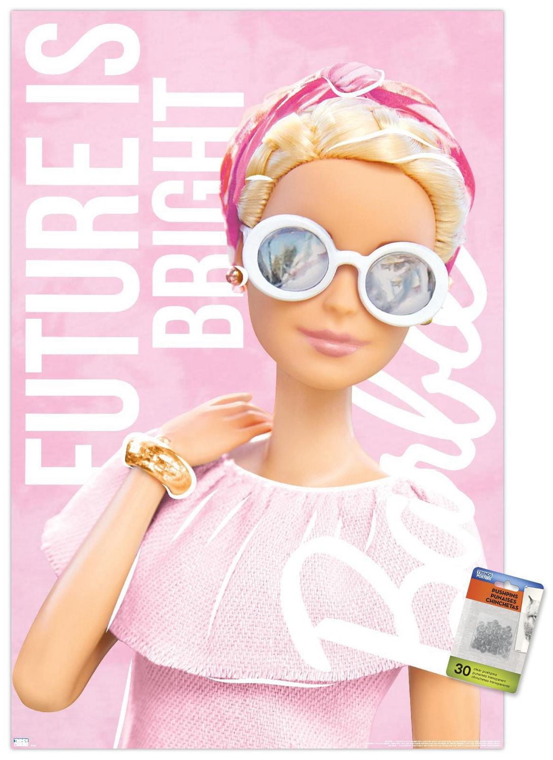 Mattel Barbie - Future is Bright Wall Poster