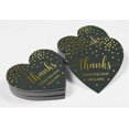 thumbnail image 4 of Inkdotpot Pack Of 50 Thanks From The New Wedding Favor Paper Tags Craft Real Gold Foil Hang Tags, 4 of 6