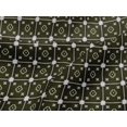 thumbnail image 4 of oneOone Viscose Jersey Fabric Check Kasuri Printed Craft Fabric BTY 60 Inch Wide, 4 of 5
