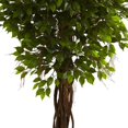 thumbnail image 2 of Nearly Natural 5379 Ficus de 7,5 Pi Résistant aux UV - Intérieur-Extérieur, 2 of 5