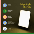 thumbnail image 2 of Northern Light Technologies Boxelite - 10000 Lux Light Therapy Lamp - Full Spectrum Lightbox Therapy Light for Natural Mood and Energy Enhancement, Sunlight Desk Lamp, Black, 2 of 6