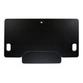 thumbnail image 3 of Rocelco 46" Large Height Adjustable Standing Desk Converter - Quick Sit Stand Up Triple Monitor Riser - Gas Spring Assist Computer Workstation - Retractable Keyboard Tray (Black), 3 of 9