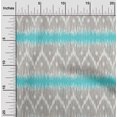 thumbnail image 1 of oneOone Tissu Polyester Lycra Chevron Ikat Décor Tissu Imprimé BTY 56 Pouces de Large, 1 of 4