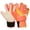 Orange, variant on LJNYFDC Football Goalie Gloves 1 Pair Goalkeeper Breathable Resistant Non slip Texture Football Training Goalie for Kids