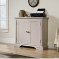 thumbnail image 4 of Sauder Meuble Grange Style Shaker Blanc Cassé Armoire de Rangement d'Accent 419135, 4 of 7