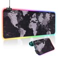 thumbnail image 1 of RGB Light Gaming Mouse Pad Keyboard Mat USB Foldable Non-Slip with Smooth Waterproof Surface - 80 x 30 cm, 1 of 5