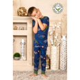 thumbnail image 2 of Pretigez Pyjama pour Garçons en Coton Biologique, Ensemble de Sommeil 2 Pcs, 2 of 8