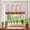 Multicolor#2, variant on Light Blocking Rod Pocket Valance Curtain for Kitchen, Bathroom, and Basement, Thermal Polyester Fabric, 59.06x23.62 in