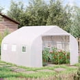 thumbnail image 2 of Outsunny Large Heavy Duty Walk-In Greenhouse, 2 of 9