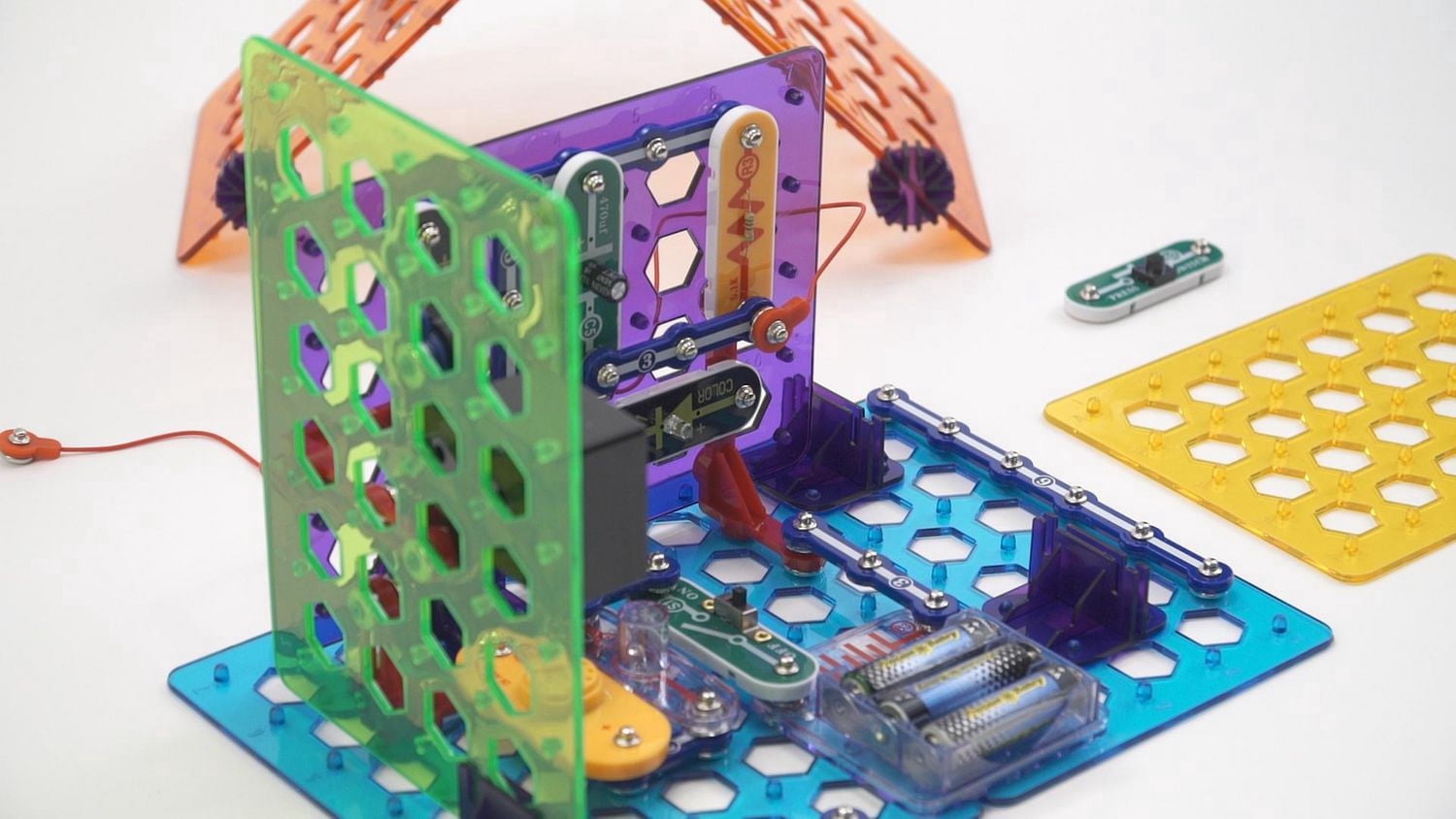 Snap Circuits® Science STEM Electronics MyHome Set (SCMYH7FR) Plus de 30 projets !