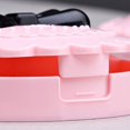 thumbnail image 5 of Lubelski False Make Up Cosmetic Eyelashes Storage Case Bow Makeup Plastic Box Home Tools, 5 of 5
