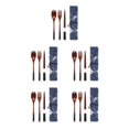 thumbnail image 3 of Maytalsory Set School Student Chopstick Fork Spoon Flatware with Storage Bag Type 5 5Set, 3 of 6