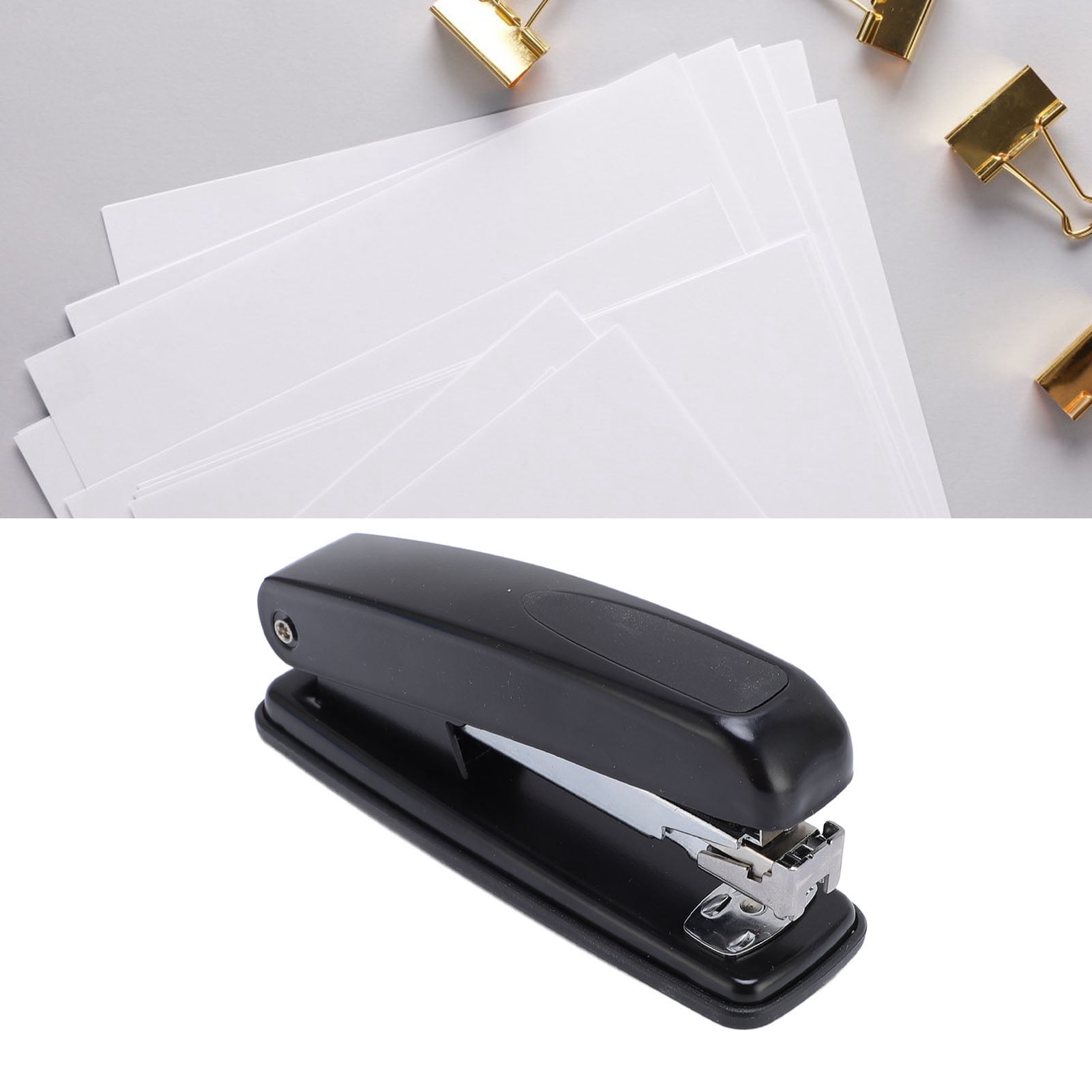 Stapler Heavy Duty Stapler 40 Sheet Capacity Easy To Load Ergonomic Desktop Stapler for 24/6 24/8 Staple