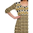 thumbnail image 3 of Moomaya Kurta Imprimé Tunique Longue Hauts Femmes Tenue d'Été Kurti pour Femmes, 3 of 5