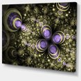 thumbnail image 2 of Fleur Fractale Brun Pâle Art Numérique - Grande Fleur Toile Art Mural, 2 of 3