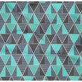 thumbnail image 5 of oneOone Organic Cotton Poplin Twill Fabric Triangle Geometric Printed Craft Fabric BTY 42 Inch Wide, 5 of 5
