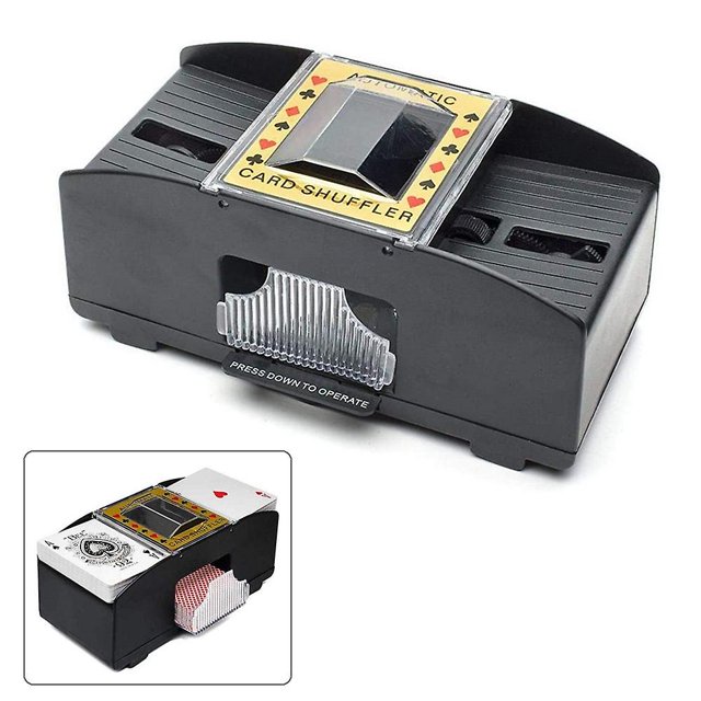 Automatic Poker Card Shuffler Electronic Poker Card Shuffling Machine