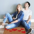 thumbnail image 3 of Yhmxh Valentines Day Decor Door Mat Valentines Day Rug Valentine Day Floor Mats Holiday Floor Mats Welcome Doormat Bathroom Bedroom Living Room Kitchen Outdoor Rugs Valentine Day Home Decor, 3 of 6