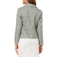 thumbnail image 3 of Unique Bargains Juniors Blazer Ouvert à Manches Longues avec Revers Cranté, 3 of 6