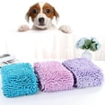 thumbnail image 1 of Dog Cat Bathing Quick-drying Pet Towel Large Size Super Water Absorbent Blanket, 1 of 8