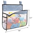 thumbnail image 3 of 37PCS Bath Toy and Organizer Set Open Bendable Letter Foam Toy Bathtub Toy Bag, 3 of 10