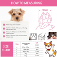 thumbnail image 3 of Dog Shoes for Hot Pavement Paw Protector, Anti-Slip Sole Summer Cat Dog Boots with Reflective Straps 4PCS, 3 of 5